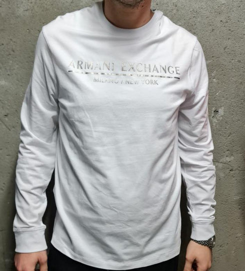 Armani exchange men Tshirt ארמני אקסצ'יינג בחולצת שרוול ארוך לגבר